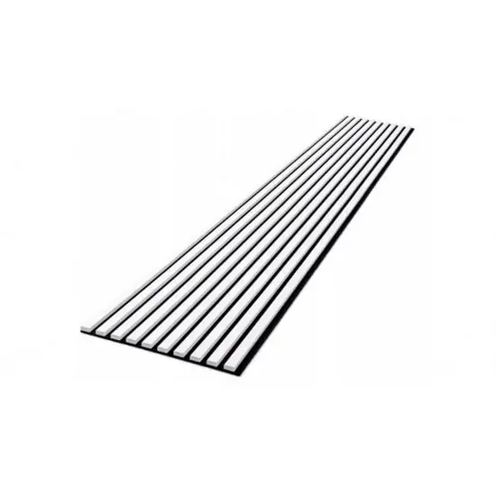 Akustiskais panelis Basic White 638 (45x270 cm)